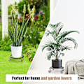 Miniatyrbillede 4 af 5: Plante Stativer, [3 stk] 9 Tommer Moderne Hjerteformet Plantepot Holder