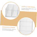 Miniatyrbillede 7 af 8: 2 stk. Makeup Opbevaringsboks Desktop Kosmetik Organizer Makeup Stativ Multi-grid Stativ Kosmetik