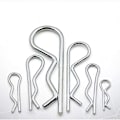 Miniatyrbillede 2 af 5: 50 stk. 1,5 mm x 35 mm Rustfrit Stål R-Formet Cotter Clip Pin