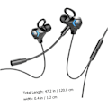 Miniatyrbild 2 av 8: Ergonomiska Arc-formade Öronvingar In-ear Trådbundna Gaming Hörlurar Mikrofon