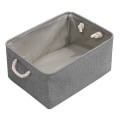Miniatyrbilde 1 av 4: Kurver for organisering med håndtak, organisering for klesgarderobe kurvboks bin, 16,1 x 12,2 x