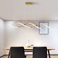 Miniatyrbillede 2 af 5: Led Pendellampe Lineær 90cm Justerbar Dæmpbar
