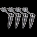 Miniatyrbillede 3 af 5: 1000 stk. Mikro Plastprøveglas Centrifugeglas