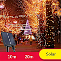 Miniatyrbild 4 av 4: Solcellsdrivna Stringlysen 20m 10m Utomhus Juldekorationer