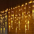 Miniatyrbillede 4 af 5: 3,5m 96 LED Lysstreng 24 Hængende Iskegle Islygter Jul