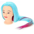 Miniatyrbillede 4 af 5: Frisørøvehoved Blå Mannequin Styling Klemme