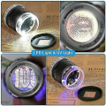 Miniatyrbillede 2 af 4: 30x Lup Forstørrelsesglas 6 LED Lys Foldbar Justerbar