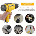 Miniatyrbillede 2 af 5: 2000W AC220V LCD Elektronisk Digital Varmeløftepistol Kraftværktøj