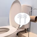 Miniatyrbilde 5 av 5: 4 stk. Plast Toalettsete Hengsel Bolteskruer
