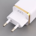 Miniatyrbilde 3 av 5: Universal 4-ports USB Reisevegglader EU-pluggadapter