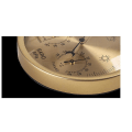 Miniatyrbild 3 av 5: Barometer med urtavla, termometer, hygrometer, väderstation, barometriskt tryck Gold