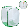 Miniatyrbillede 1 af 5: Høj Stor Butterfly Habitat Bur Collapsible Terrarium Pop-up Lnches, Insekt Og Butterfly Net Til Opdræt Indsæt
