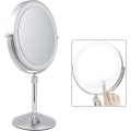 Miniatyrbild 1 av 5: LED-sminkspegel Väggmonterad med Ljus 7x / 1x Förstorande Present
