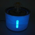 Miniatyrbillede 5 af 5: Automatisk Vandfontæne til Kat med Filter 2,4L USB LED Grå Dispenser