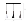 Miniatyrbillede 4 af 5: Spisebord Chandelier Varmt Macaron Spisebord Lamper