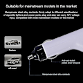 Miniatyrbild 3 av 5: 60W 5-stifts T-formad MagSafe 2 Bil Laddare Macbook A1465