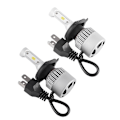 Miniatyrbillede 5 af 5: Højeffektiv Dekoder Vandafvisende H4 72W LED Forlygtepærer