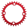 Miniatyrbilde 5 av 5: Deckas MTB Rund Ovalt Kjedeblad Enkelt Plate