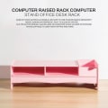 Miniatyrbillede 2 af 5: Multifunktionelt Computerbord Organizer Opbevaring Desktop Stativer