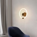 Miniatyrbillede 4 af 4: Væglampe Moderne Led Ringlamper Lys Stue