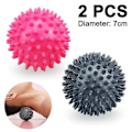 Miniatyrbillede 1 af 2: Pakke med 2 Spidse Massagebolde til Plantar Fasciitis, Ømhed