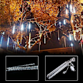 Miniatyrbillede 1 af 5: Meteorskurre Regn 8 Rør 30cm LED Lysstreng Julelys