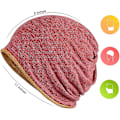 Miniatyrbilde 2 av 5: Hatt for menn og kvinner i bomull, avslappet beanie, myk og lett løpehatt, kort hatt for voksne, kjemisk hatt, avslappet hatt Red*red