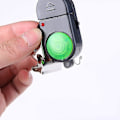 Miniatyrbild 4 av 5: 4 stycken fiskealarm bettindikator ljud LED fiskealarm vattentät batteridriven klämma