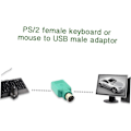 Miniatyrbillede 3 af 5: USB til 2 Muse Adapter Konverter Adapter til Stationær PC Ingen Drivere Nødvendige
