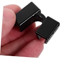 Miniatyrbillede 4 af 8: Begynder Spisepinde Trænere 10 stk Genanvendelige Spisepinde Holder Clips Sort