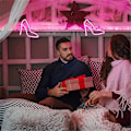 Miniatyrbillede 2 af 5: LED Neon Dekorative Lys Neon Skilt Formet USB Opladning