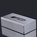 Miniatyrbillede 4 af 5: Vævæskespand i Rustfrit Stål, Kosmetik Vævæskespand, Papir Væv Dispenser, Rektangulær Æske Dispenser