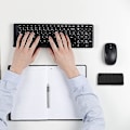 Miniatyrbillede 4 af 4: Musehåndledsstøtte, Hukommelsesskum Musehåndledsstøtte Pude, Laptop Håndledsstøtte