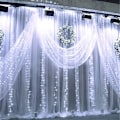 Miniatyrbild 1 av 4: 2 st juldekorationer LED-isdroppgardin 300 LED