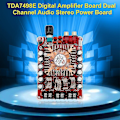 Miniatyrbillede 1 af 5: TDA7498E Digital Forstærkerkort Dobbeltkanals Lyd