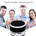Miniatyrbild 2 av 4: Liten Rund Dammsugare 360° Uppåt Hög Sugkraft Lång Drifttid För Bord 1st-blå