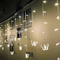 Miniatyrbillede 2 af 5: LED Julelys Butterfly Gardin