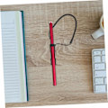 Miniatyrbild 4 av 8: 2 st Svarta Elastiska Fästremmar för Touchpennor med Utdragbar Spiral Anti-tapp Tablet Pennband
