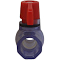 Miniatyrbillede 5 af 5: PVC Kugleventil 40mm Limventil Kugleventil Kugleventil Kuglebasin (Indvendig Diameter 40mm)