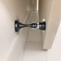 Miniatyrbilde 2 av 3: Dørstopp, Magnetisk Dørstopper Gulvveggmontert Rustfritt Stål Dørholder Gave