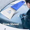 Pikkukuva 2 / 5: Auton jääkaavin Clear Blade - Tuulilasin ja ikkunoiden lumesta ja jäästä puhdistus - Talvipuhdistustyökalu kuorma-autoille (sininen) (2 kpl)