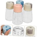 Miniatyrbillede 7 af 8: 4 Pak Salt Sukker Dispenser Flasker Præcisionsmåling Metal Pres Design