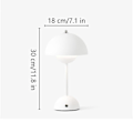 Miniatyrbillede 5 af 5: Bærbar Nordisk Skrivebordslampe Bud Lampe Kreativ Led Studie