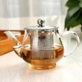 Miniatyrbillede 2 af 4: Håndlavet Tekande Varmebestandig Glas Tekande Infuser