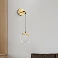 Miniatyrbillede 3 af 5: LED Vægskinne Sengelampe Nordisk Flush Mount Stue Kobber