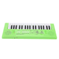 Miniatyrbillede 3 af 5: Elektronisk Klaver Keyboard Børn 37 Taster Keyboard Klaver Uddannelsesmæssigt Legetøj Med Mikrofon Gul Green