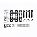 Miniatyrbillede 1 af 5: Glasfiber Mini 250 FPV Quadcopter Ramme 4 Akser