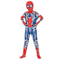 Miniatyrbillede 2 af 4: Jern Jumpsuit Superhelt Rollespil Kostume Børn Fancy Up Performance Bodysuit 5-6 Years