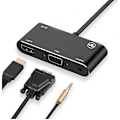 Miniatyrbillede 2 af 3: Lightning til HDMI VGA AV til Android Type C med Bluetooth