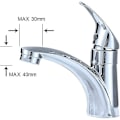 Miniatyrbilde 5 av 5: Universal Slangekoblingsadapter Justerbar Hage Slangekranadapter Rask